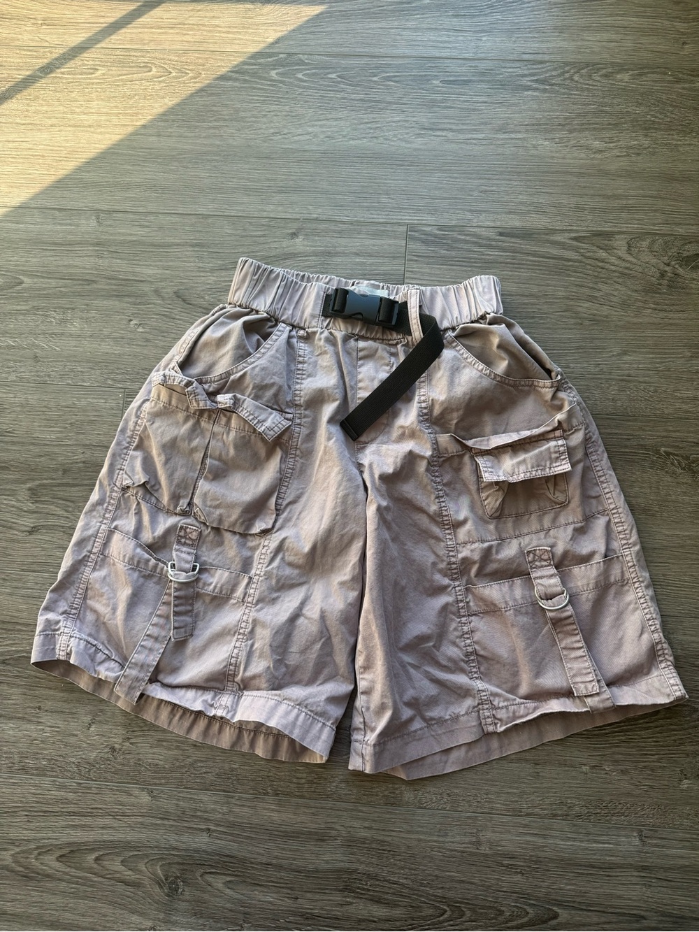 BDG Urban Outfitters Utility Cargo Shorts Women’s XS Mauve Parachute Techwear